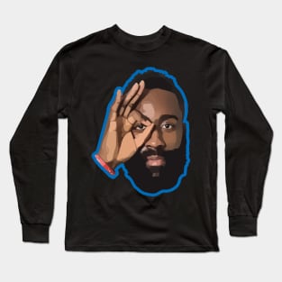 James Harden Philadelphia 76ers Long Sleeve T-Shirt